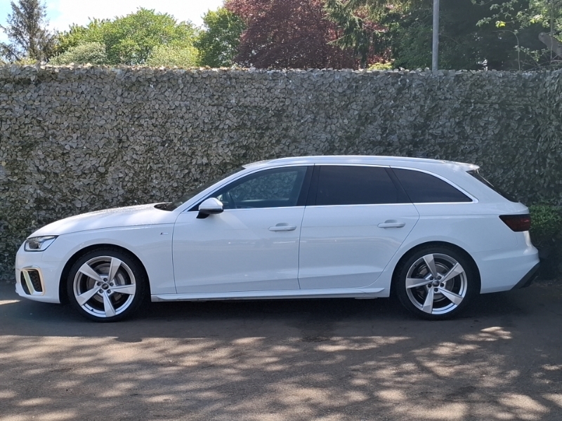 Audi A4 40 Tfsi 204 S Line S Tronic YD24AXG White #4
