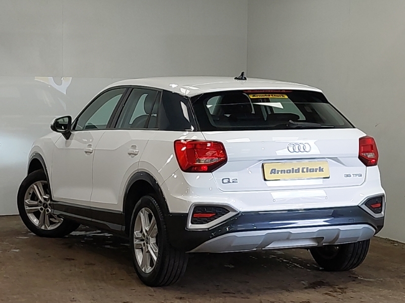 Audi Q2 35 Tfsi Sport White #2