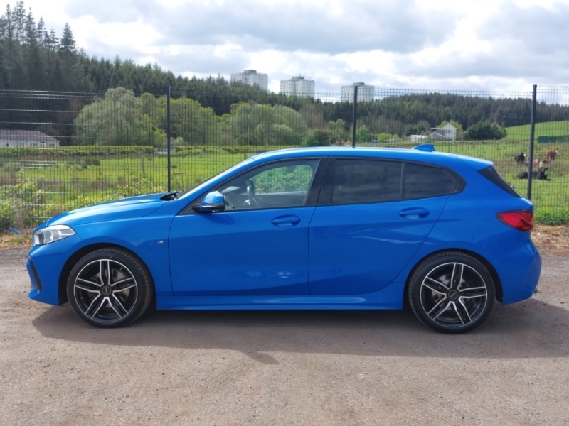 BMW 1 Series 118I M Sport YX20YJF Blue #4