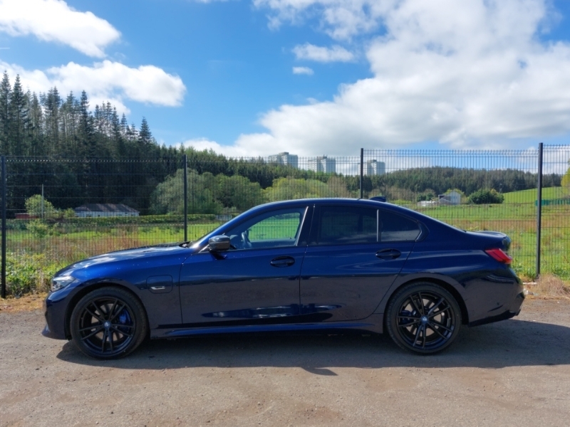 BMW 3 Series 330E M Sport Pro Edition Step NL72VLH Blue #4