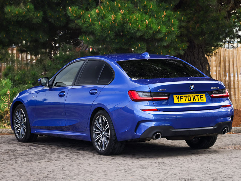 BMW 3 Series 320D Xdrive Mht M Sport Step YF70KTE Blue #2