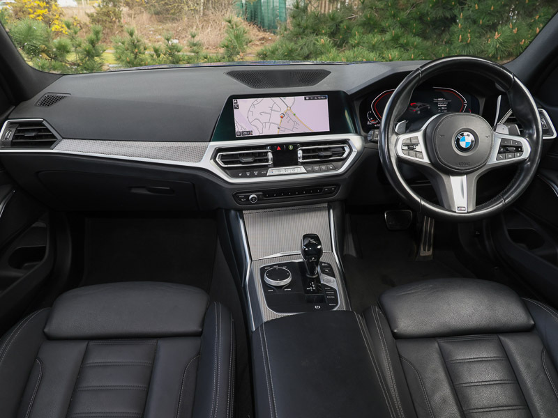 BMW 3 Series 320D Xdrive Mht M Sport Step YF70KTE Blue #4