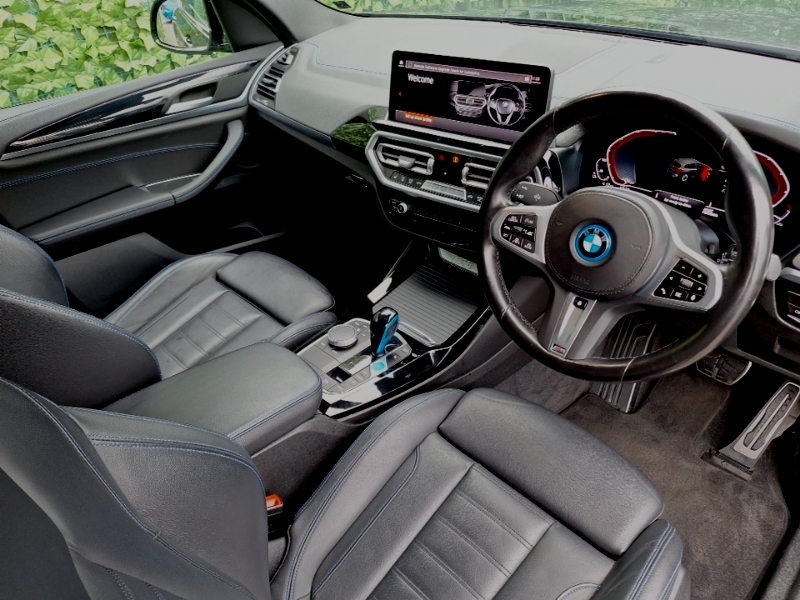 BMW iX3 210Kw M Sport 80Kwh Black #6