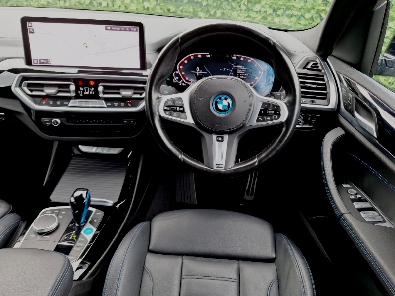 BMW iX3 210Kw M Sport 80Kwh Black #5