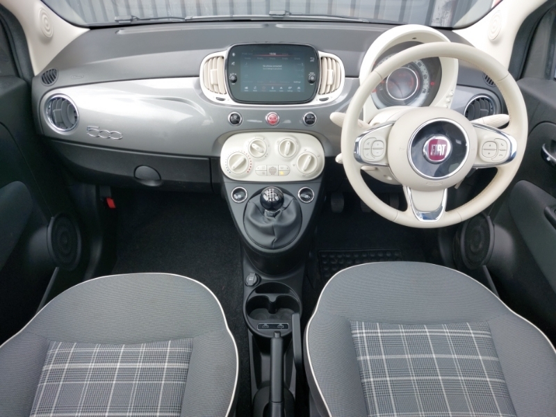 Fiat 500 1.0 Mild Hybrid Lounge YE70JJZ Grey #3