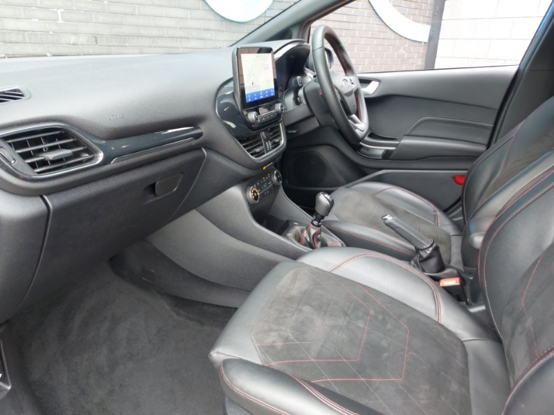 Ford Fiesta 1.0 Ecoboost St-line X YGZ8242 Black #5
