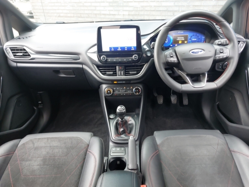 Ford Fiesta 1.0 Ecoboost St-line X YGZ8242 Black #3