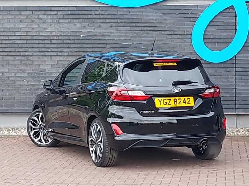 Ford Fiesta 1.0 Ecoboost St-line X YGZ8242 Black #2