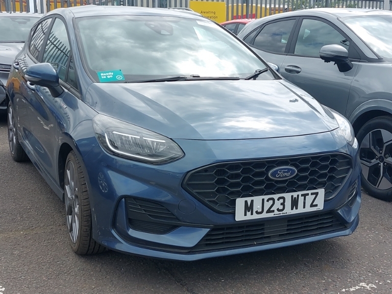 Ford Fiesta 1.0 Ecoboost Hybrid Mhev 125 St-line Blue