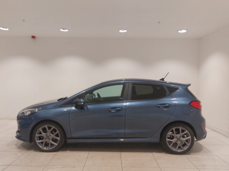 Ford Fiesta 1.0 Ecoboost Hybrid Mhev 125 St-line MJ23WTZ Blue #4