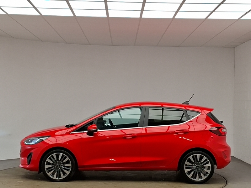 Ford Fiesta 1.0 Ecoboost Hbd Mhev 125 Titanium X PF72YUN Red #4