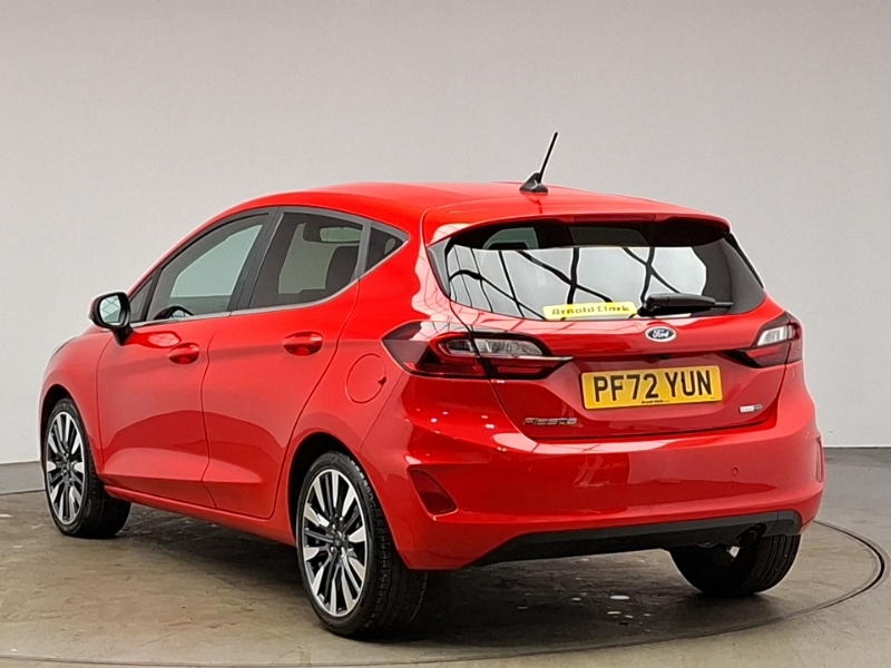 Ford Fiesta 1.0 Ecoboost Hbd Mhev 125 Titanium X PF72YUN Red #2