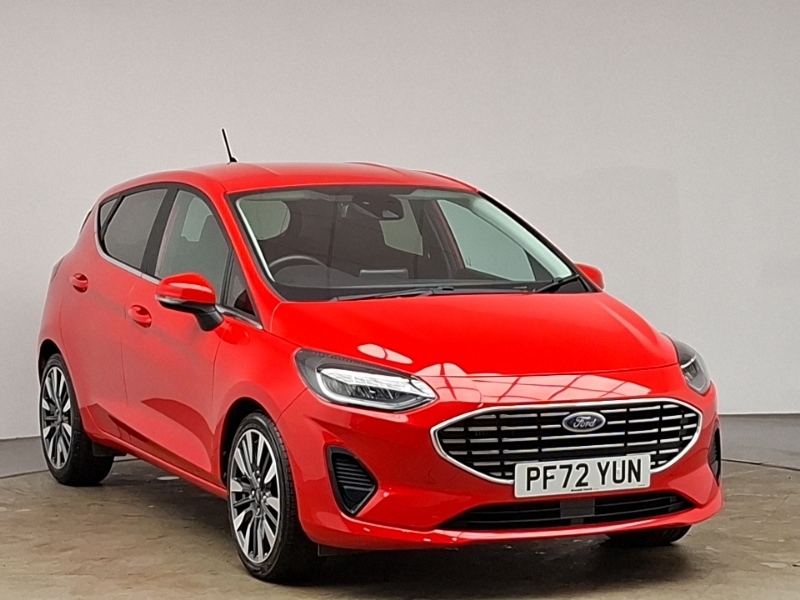 Ford Fiesta 1.0 Ecoboost Hbd Mhev 125 Titanium X Red