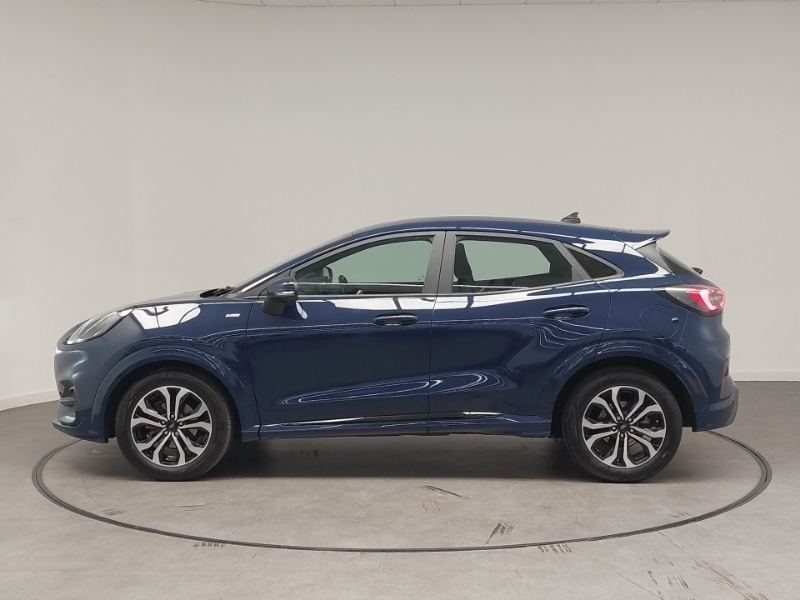 Ford Puma 1.0 Ecoboost Hybrid Mhev 155 St-line YR23HAU Blue #4