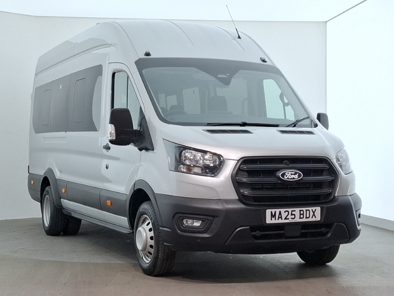Ford Transit Custom 2.0 Ecoblue 165Ps H3 17 Seater Trend Nav Silver