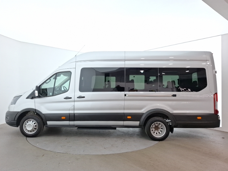 Ford Transit Custom 2.0 Ecoblue 165Ps H3 17 Seater Trend Nav MA25BDX Silver #4