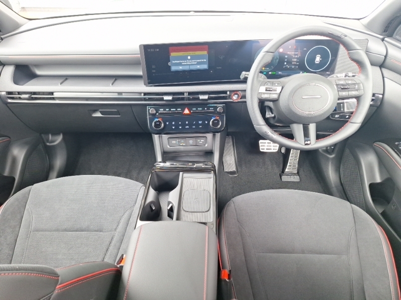 Hyundai Tucson 1.6T 239 Hybrid N Line White #3