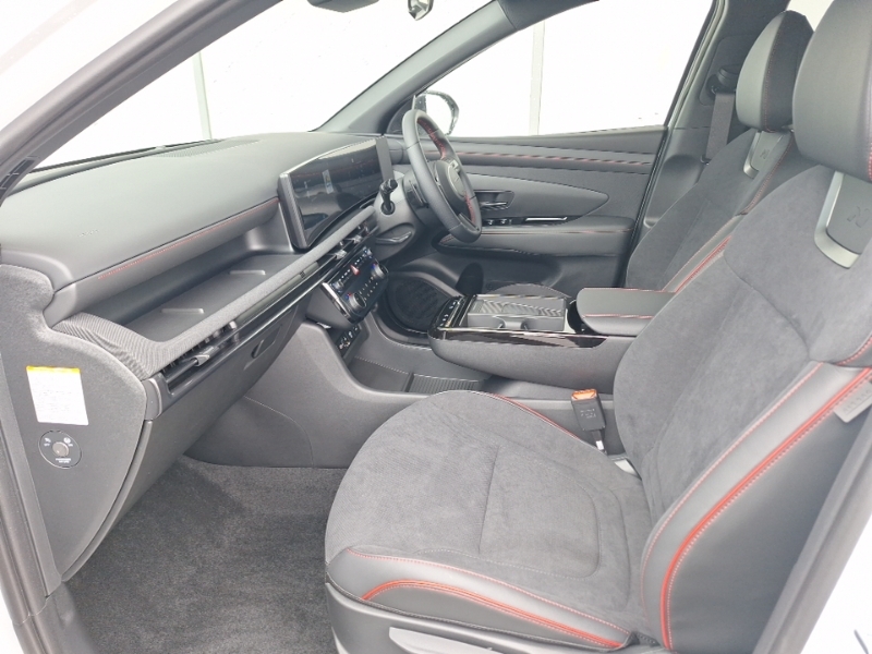 Hyundai Tucson 1.6T 239 Hybrid N Line White #5