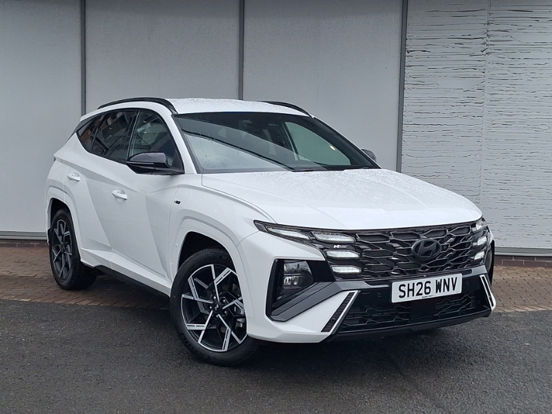 Hyundai Tucson 1.6T 239 Hybrid N Line White