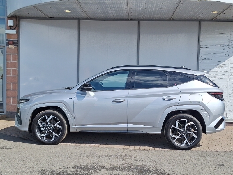 Hyundai Tucson 1.6T 239 Hybrid N Line Silver #4