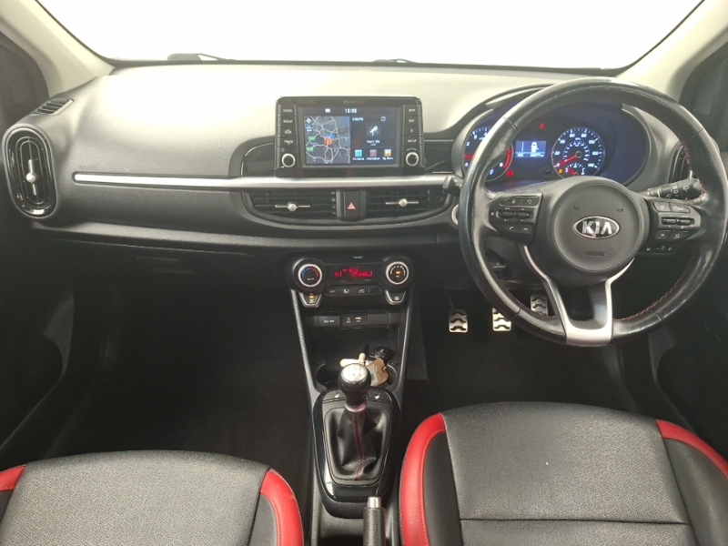 Kia Picanto 1.25 Gt-line S SG18XKV Black #3