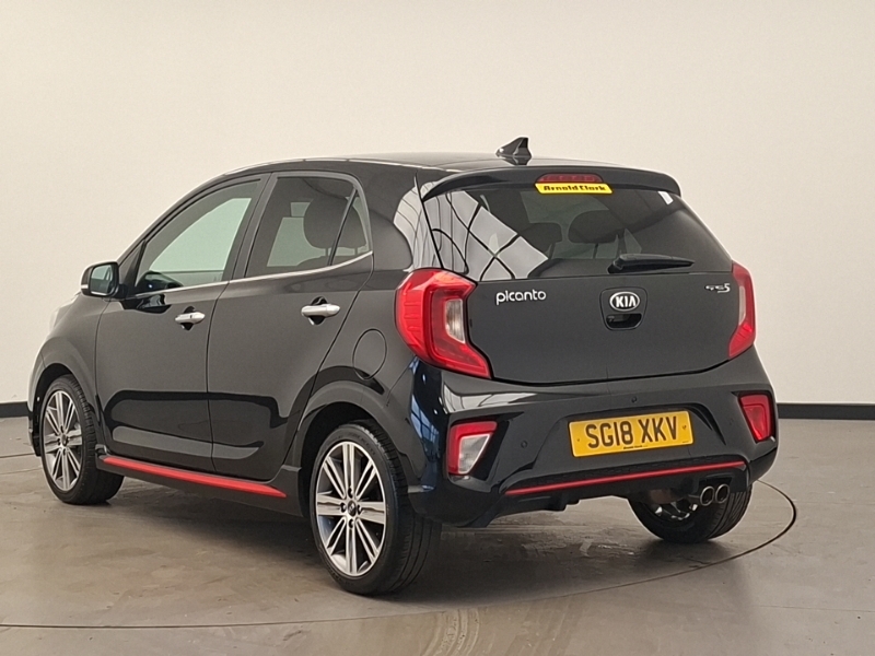 Kia Picanto 1.25 Gt-line S SG18XKV Black #2