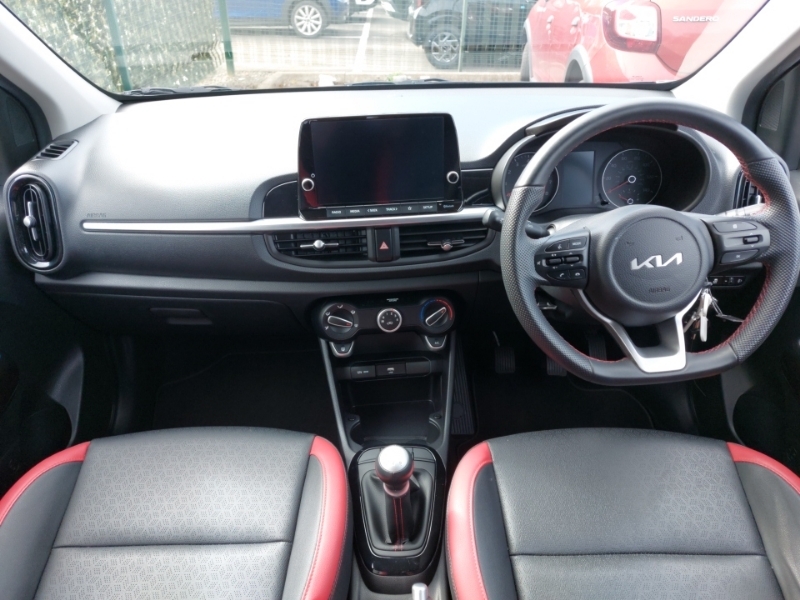 Kia Picanto 1.0 Gt-line 4 Seats SJ73OYG Black #3