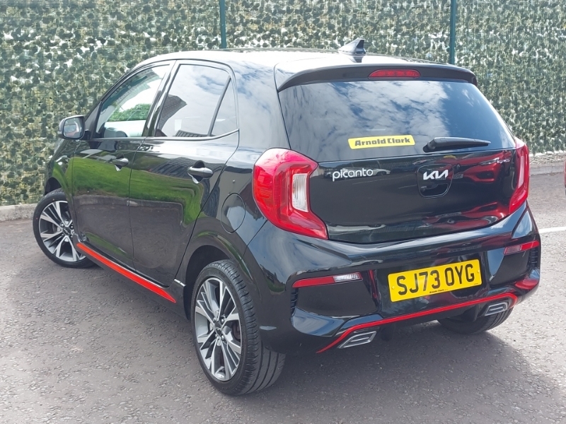 Kia Picanto 1.0 Gt-line 4 Seats SJ73OYG Black #2