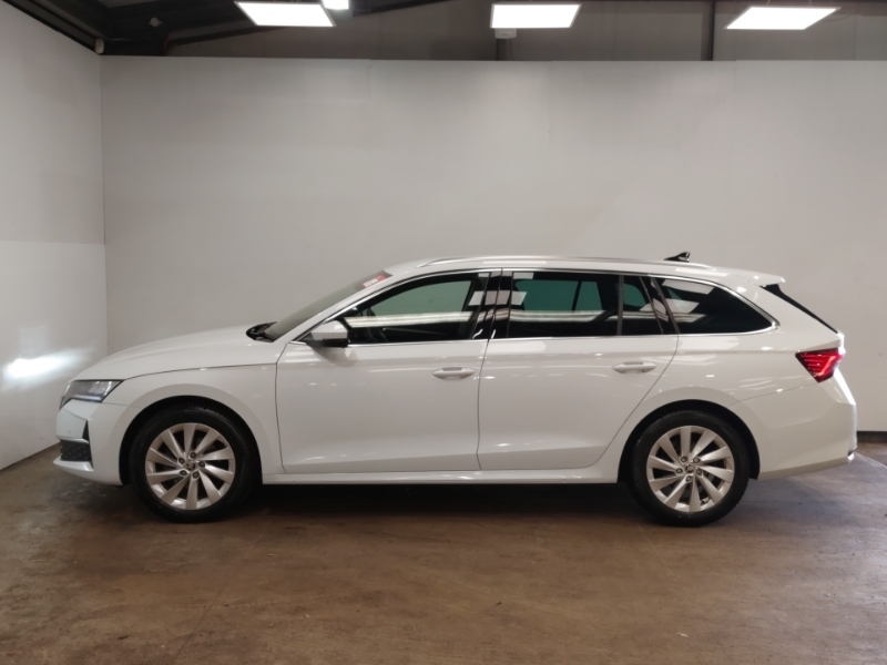 Skoda Octavia 2.0 Tdi 150 Se L Dsg SG74UVA White #4