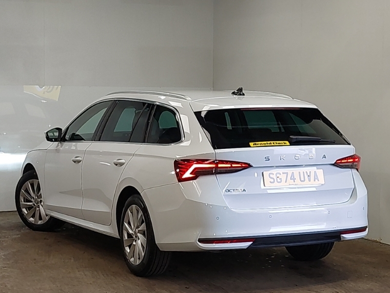 Skoda Octavia 2.0 Tdi 150 Se L Dsg SG74UVA White #2