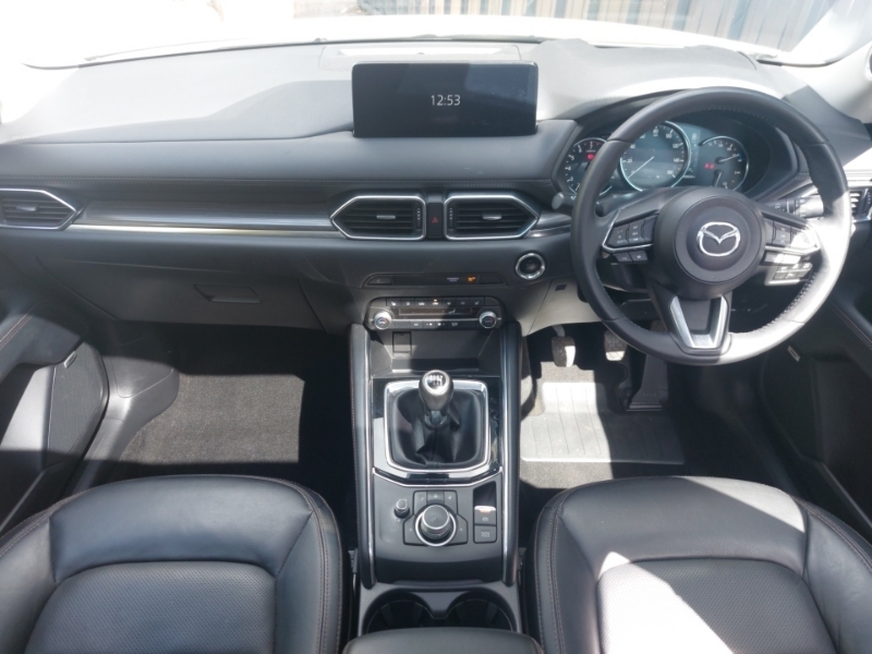 Mazda CX-5 2.0 E-skyactiv G Mhev Exclusive-line LM23JJU White #3