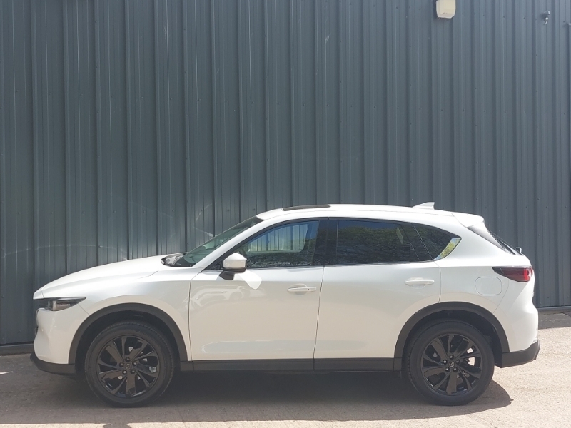 Mazda CX-5 2.0 E-skyactiv G Mhev Exclusive-line LM23JJU White #4
