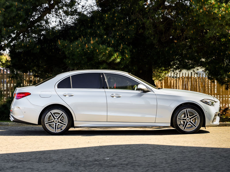 Mercedes-Benz C Class C300e Amg Line Premium 9G-tronic Silver #3