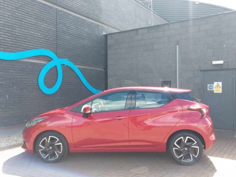 Nissan Micra 1.0 Ig-t 92 Acenta Cvt Red #4