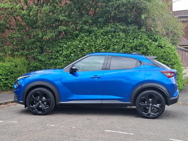 Nissan Juke 1.0 Dig-t Tekna Dct SM25ATF Blue #4
