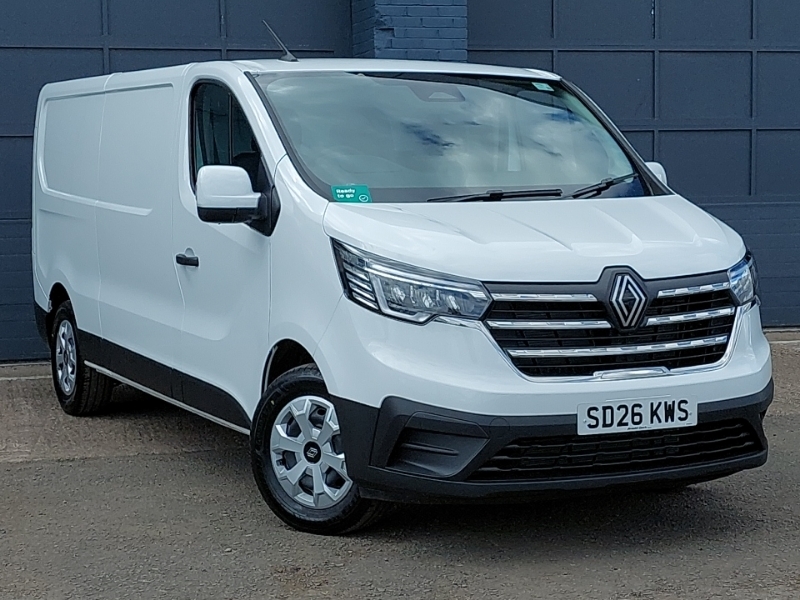 Renault Trafic Ll30 Blue Dci 130 Advance Safety Van White