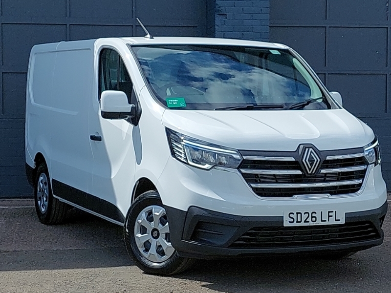 Renault Trafic Sl30 Blue Dci 150 Advance Safety Van Eag9 White