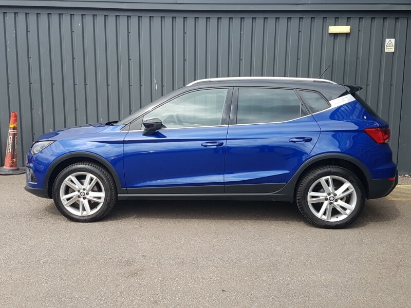 Seat Arona 1.0 Tsi 115 Fr Ez Dsg SG19BXS Blue #4