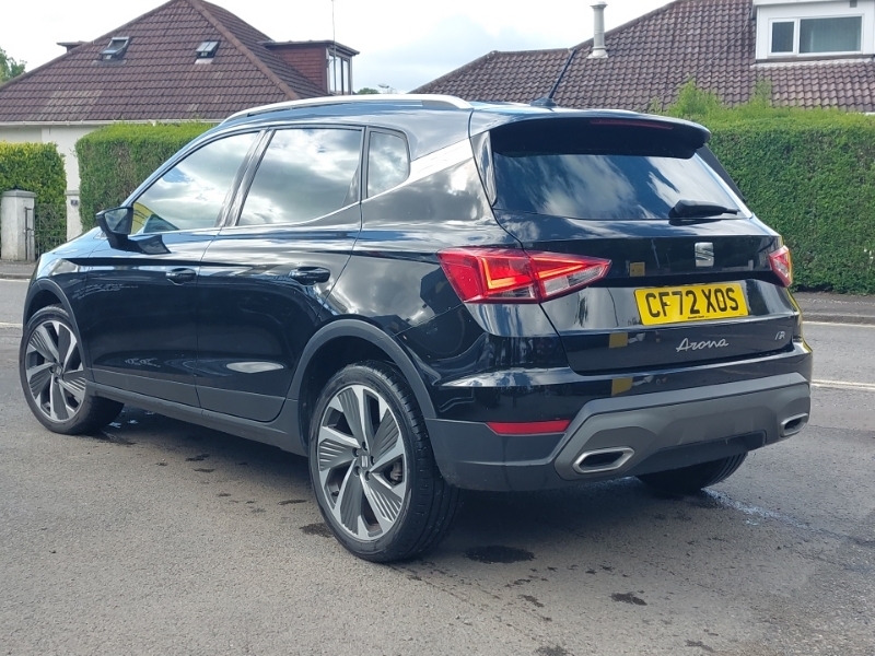 Seat Arona 1.0 Tsi 110 Fr Edition Dsg CF72XOS Black #2