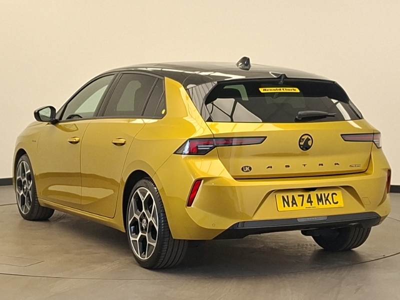 Vauxhall Astra 1.2 Turbo 130 Ultimate NA74MKC Yellow #2