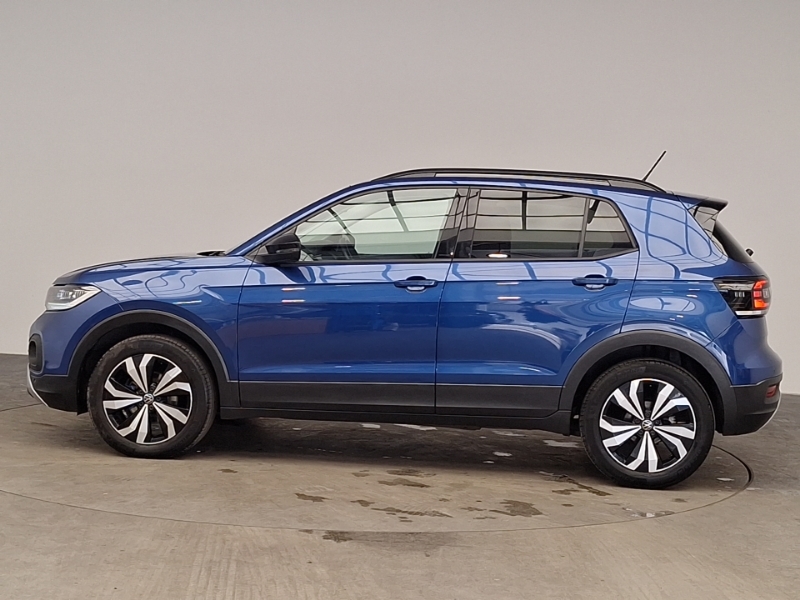 Volkswagen T-Cross 1.0 Tsi 110 Black Edition Dsg YE73VCA Blue #4