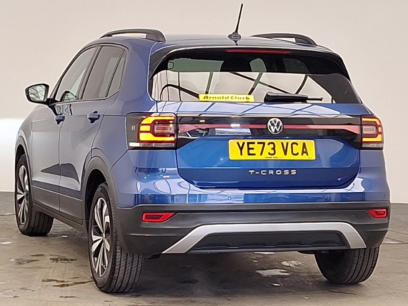 Volkswagen T-Cross 1.0 Tsi 110 Black Edition Dsg YE73VCA Blue #2
