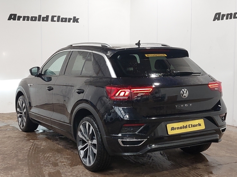 Volkswagen T-Roc 1.6 Tdi R-line FL19XSD Black #2