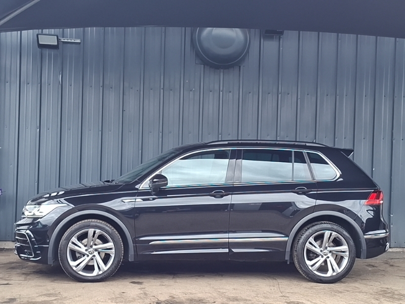 Volkswagen Tiguan 2.0 Tdi R-line Edition Dsg DA23FRD Black #4