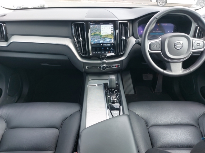 Volvo XC60 2.0 T6 350 Rc Phev Core Bright Awd Gtron YY72XLU Black #3