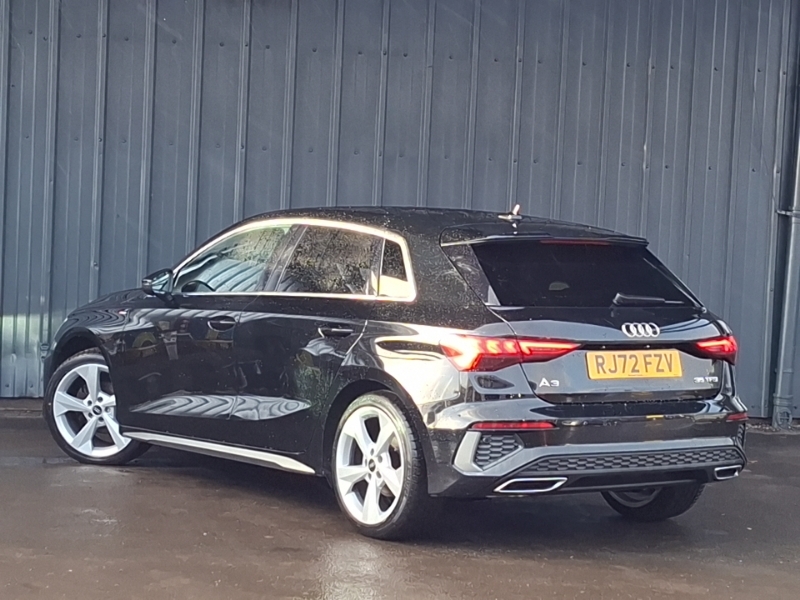 Audi A3 35 Tfsi S Line S Tronic RJ72FZV Black #2