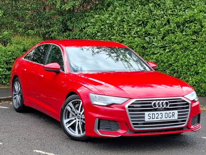 Audi A6 50 Tfsi E 17.9Kwh Quattro S Line S Tronic Red