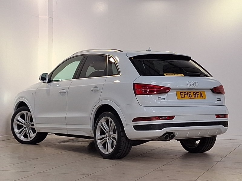 Audi Q3 2.0 Tdi 184 Quattro S Line Plus S Tronic EP16BFA White #2