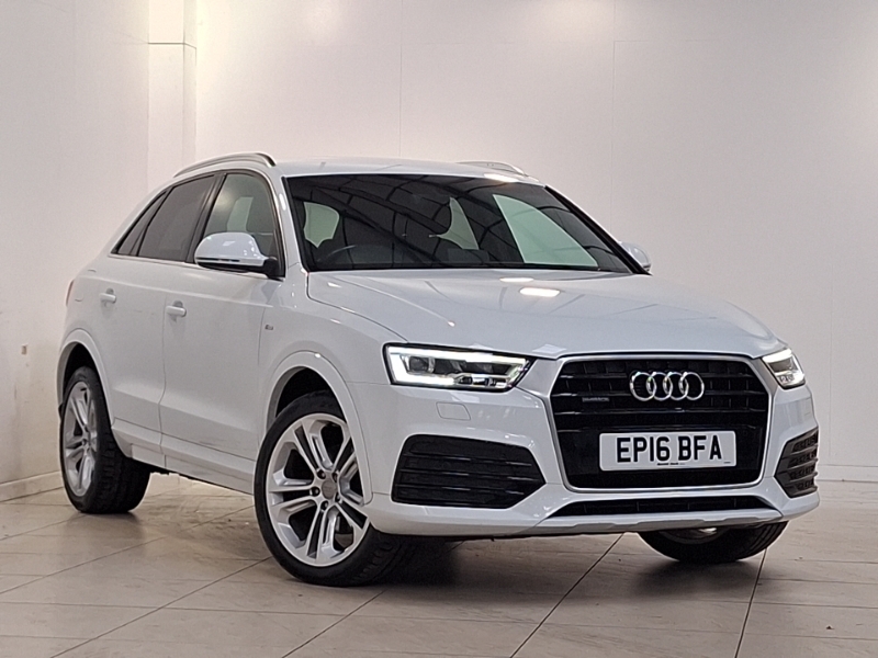 Audi Q3 2.0 Tdi 184 Quattro S Line Plus S Tronic White