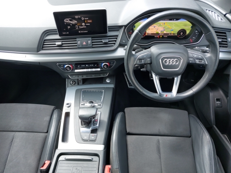 Audi Q5 40 Tdi Quattro S Line S Tronic WR69XKN Blue #3